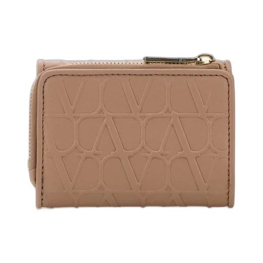 Vltn All-Over Print Tri-Fold Wallet