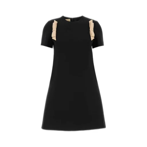 Short Dress With Bows