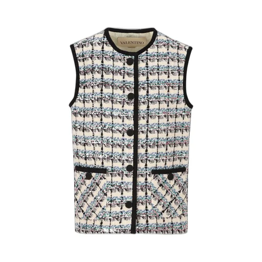 Tweed Vest