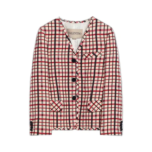 Checkered Blazer