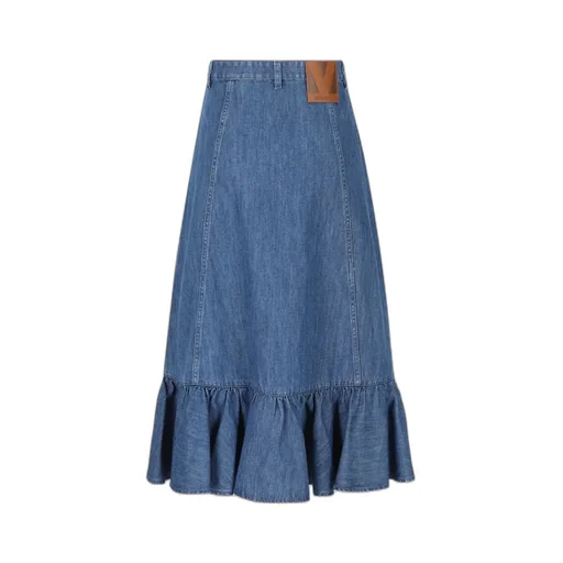 Denim Maxi Skirt