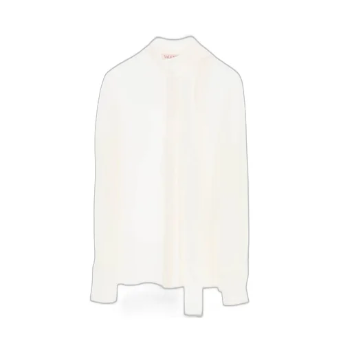 Silk Shirt With Tie