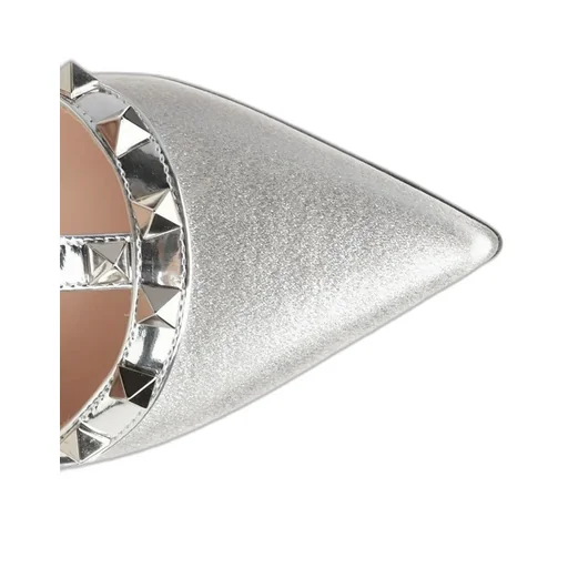 Rockstud Ankle Strap Pumps