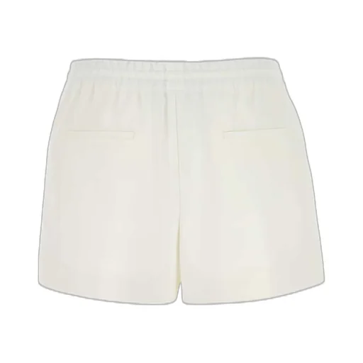 High-Rise Shorts With Drawstring Waist