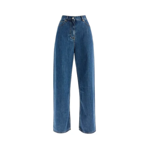 High-Waisted Wide-Leg Jeans