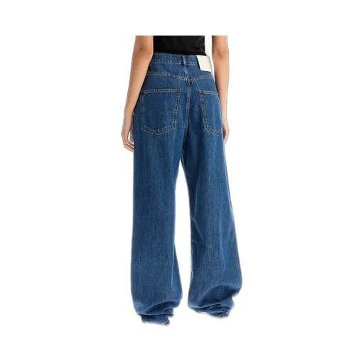High-Waisted Wide-Leg Jeans