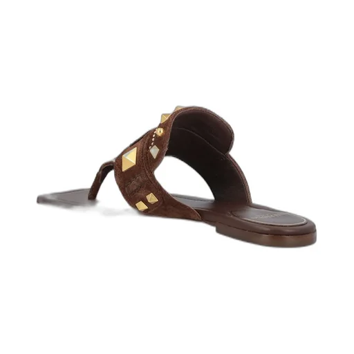 Studded Thong Sandals