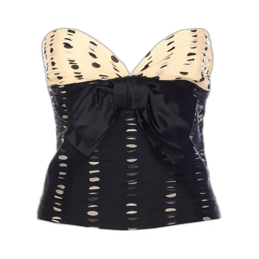 Strapless Bow Corset Top