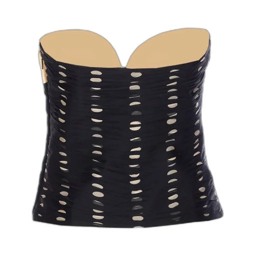 Strapless Bow Corset Top