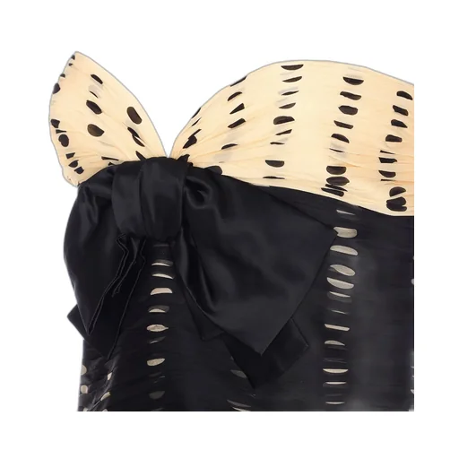 Strapless Bow Corset Top