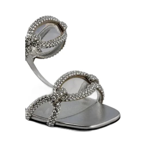 Mules With Crystal Embellishments
