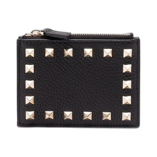 Studded Zip Cardholder