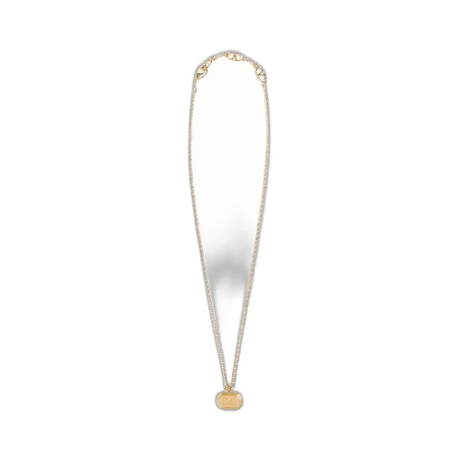 V Logo Necklace