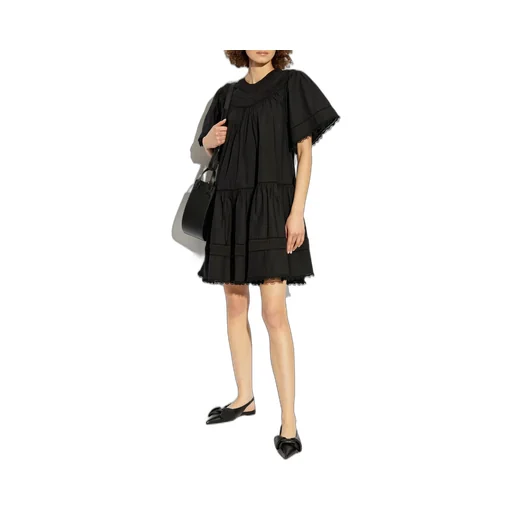 Tiered Mini Dress
