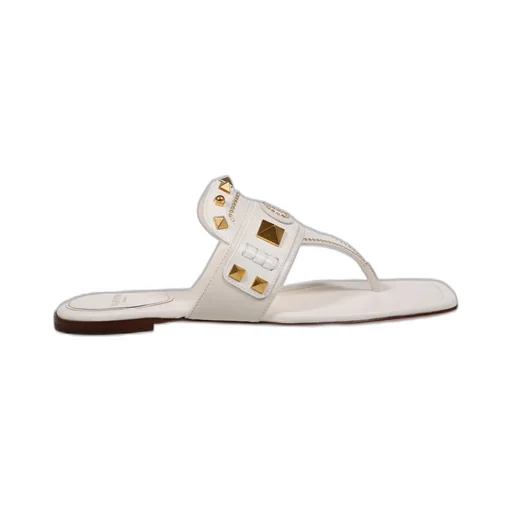 Studded Thong Sandals