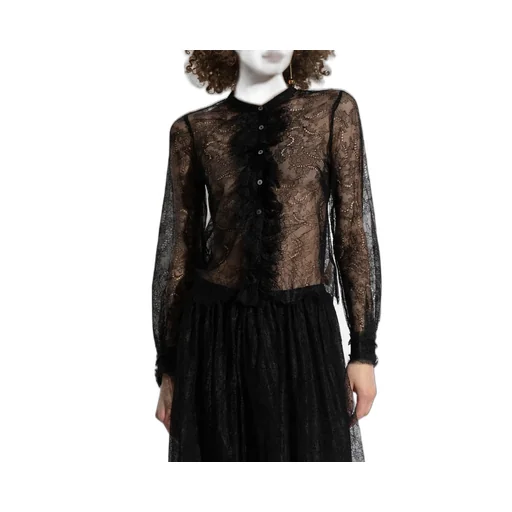 Lace Trimmed Blouse