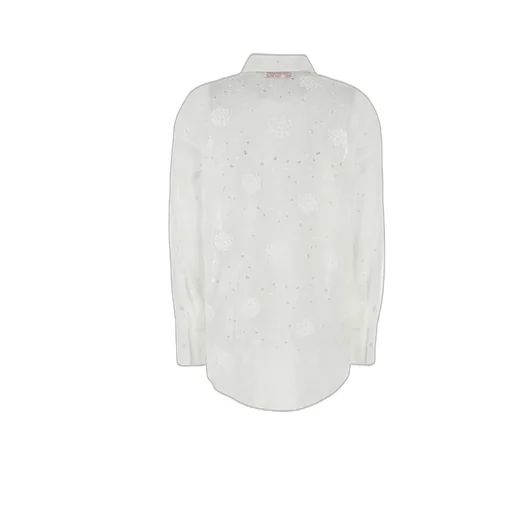 Embroidered Cotton Poplin Shirt