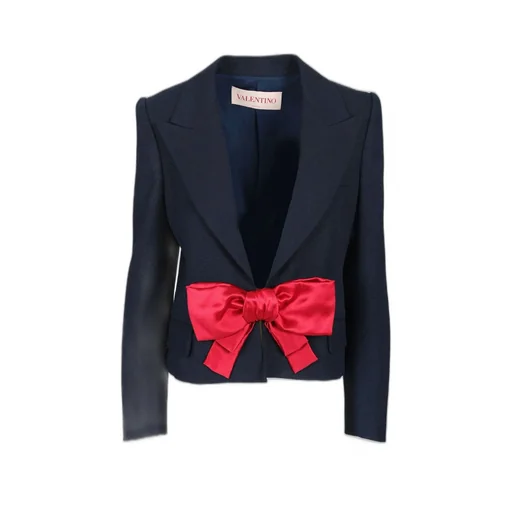 Blazer With Bow Detail