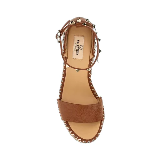 Studded Wedge Espadrilles