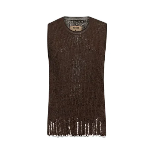 Sleeveless Knit Top