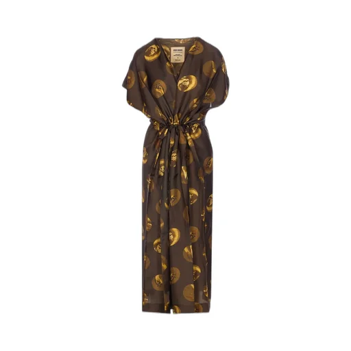 Printed Kaftan Dress
