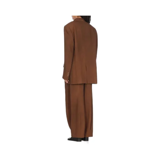 Asymmetric Double-Breasted Blazer