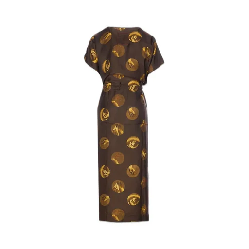 Printed Kaftan Dress