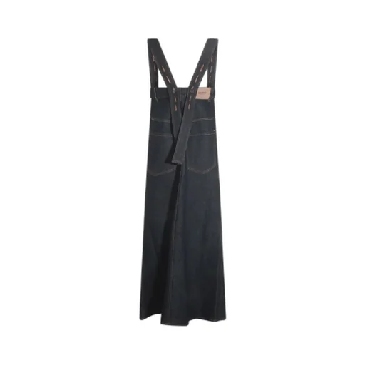 Denim Pinafore Dress