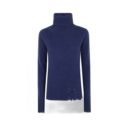 Ribbed Turtleneck Sweater