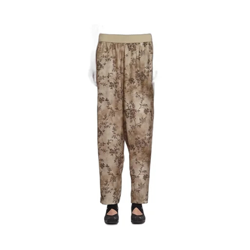 Floral Print Trousers