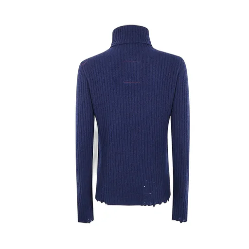 Ribbed Turtleneck Sweater