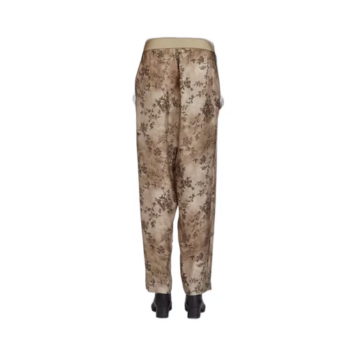 Floral Print Trousers