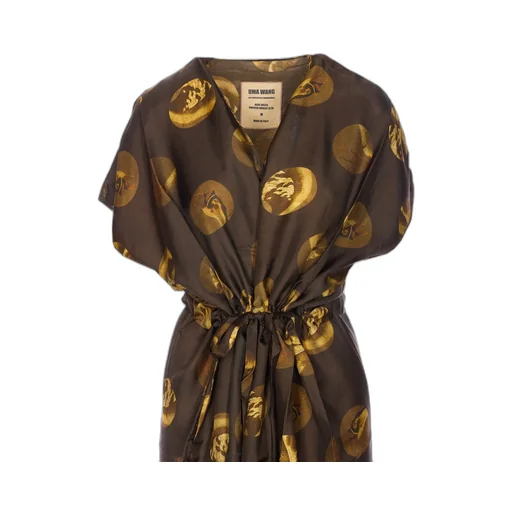 Printed Kaftan Dress