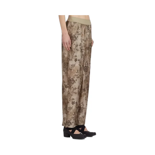 Floral Print Trousers