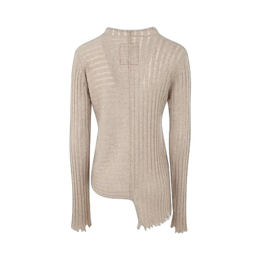 Asymmetrical Knit Sweater