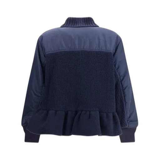 Peplum Bomber Jacket