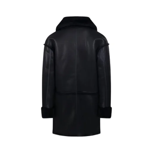 Shearling Collar Coat