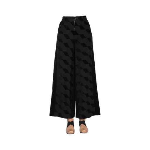 Wide-Leg Trousers