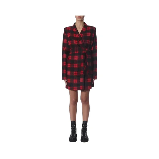 Tartan Wrap Dress