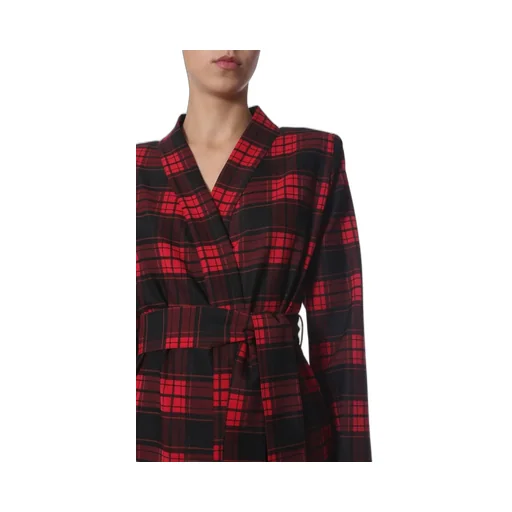 Tartan Wrap Dress