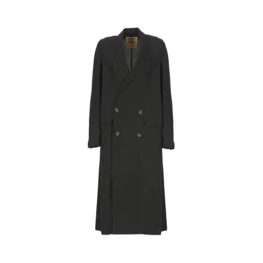 Double-Breasted Long Coat