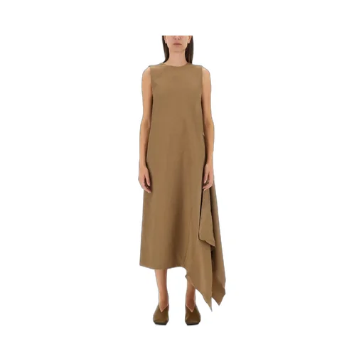 Asymmetric Midi Dress