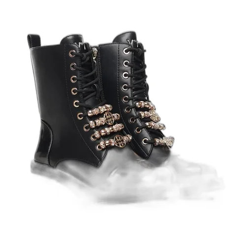 Lace-Up Boots