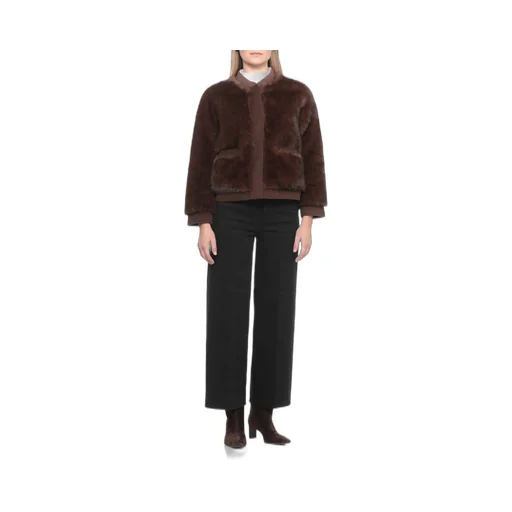 Faux Fur Bomber Jacket