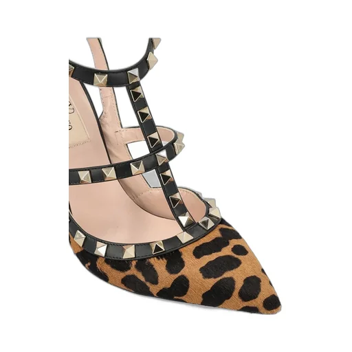 Rockstud T-Strap Pumps