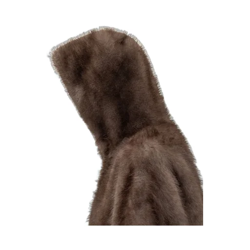 Hooded Fur Jacket