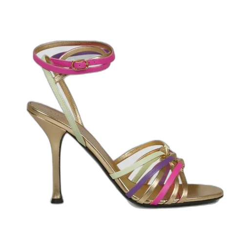 Strappy Heeled Sandals