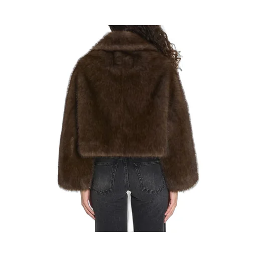 Faux Fur Cropped Jacket