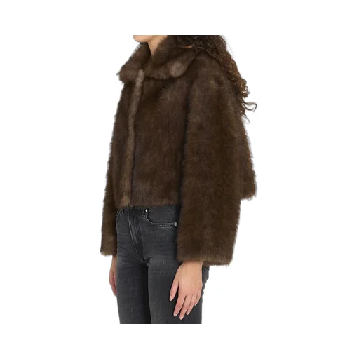 Faux Fur Cropped Jacket