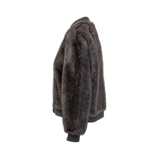 Faux Fur Bomber Jacket